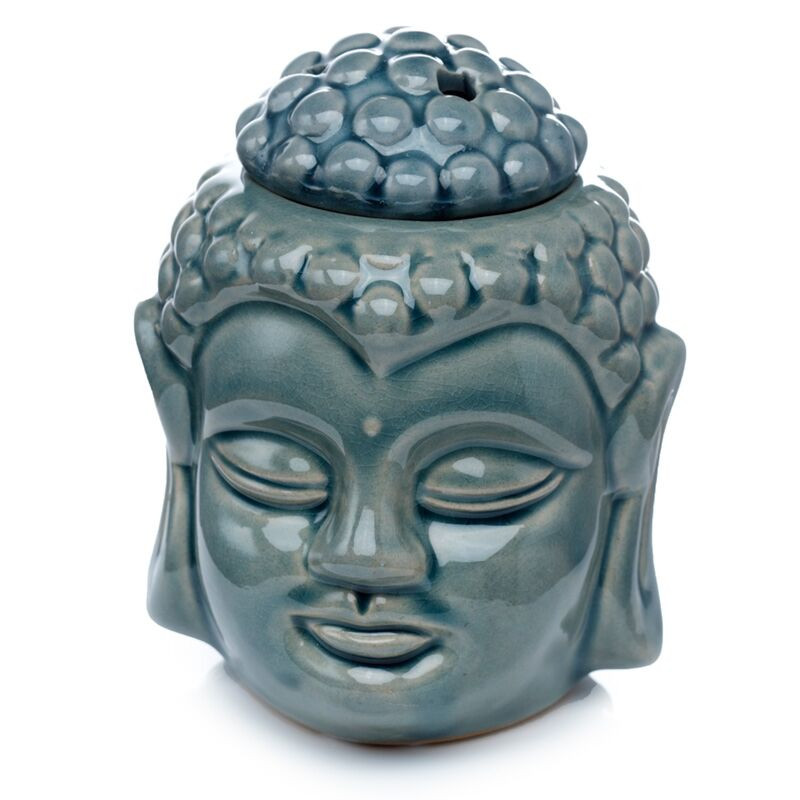 Brûle-parfums Bouddha Gris-vert - L'envie parfumée
