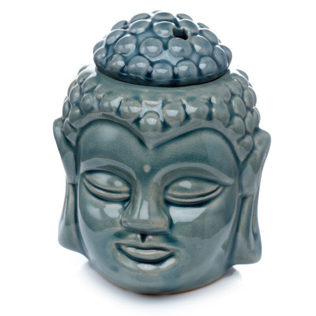 Brûle-parfums Bouddha Gris-vert - L'envie parfumée