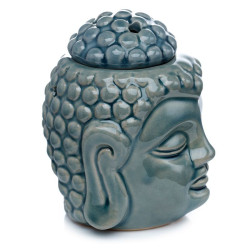 Brûle-parfums Bouddha Gris-vert - L'envie parfumée