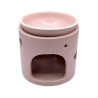 Brûle-parfums Modèle Cœurs coupelle Rose