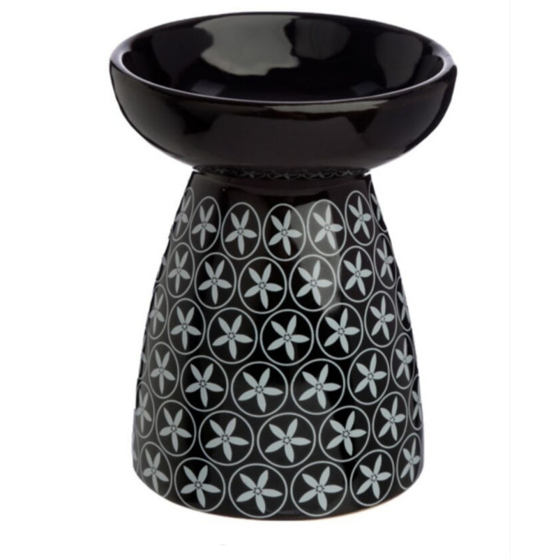 Brûle-parfums Flora Noir