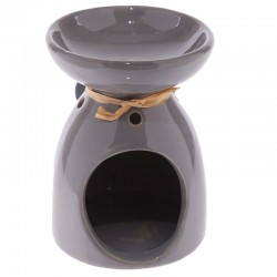 Brûle-parfums Cœur en bois Gris - L'envie parfumée
